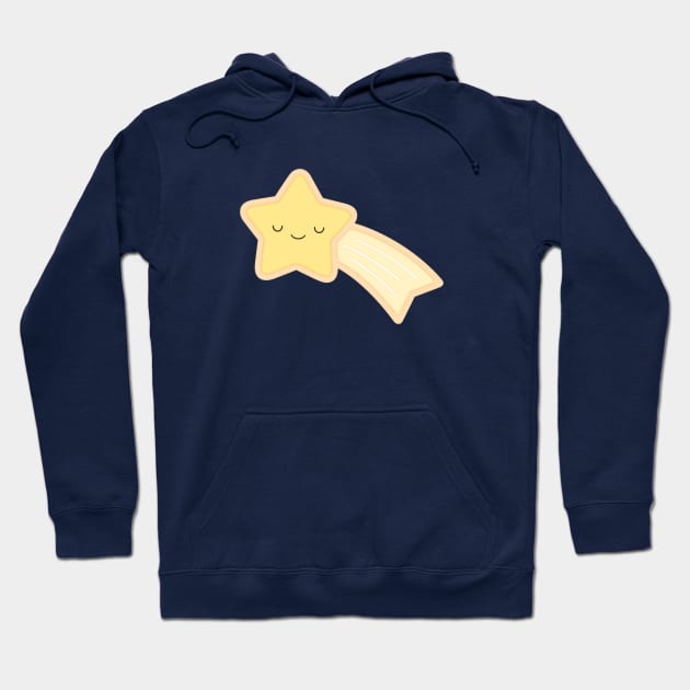 Shooting Star - Happy Holidays Hoodie by kimvervuurt